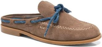 Free People Seas the Day Loafer Mule in Taupe Suede Multi at Nordstrom, Size 6.5