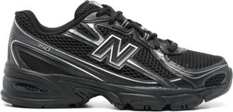 New Balance Mesh Panel Sneakers - Dames - Sneakers - Zwart - 39 1/2 EU - Schoenen