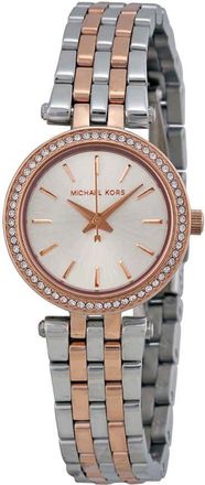 Michael Kors Petite Darci Silver Dial Two-tone Ladies Watch MK3298
