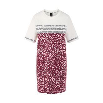 Marc Cain Gebreide shirtjurk- made in Germany - Dames - Jurken - Veelkleurig - Maat: XS Jersey