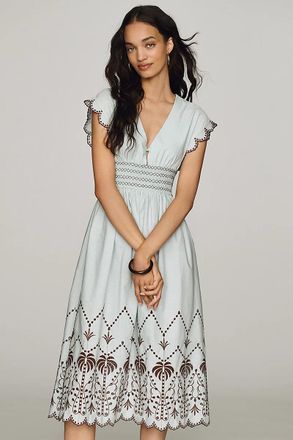 Rails Roxanne 100% Cotton Midi Dress