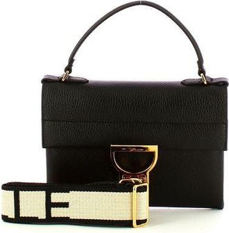 Coccinelle Womens Handbag Black Cowhide Bags - Handbags