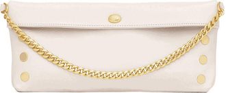 Hammitt Hammitt Invitation Clutch Calla Lily White Brushed Gold