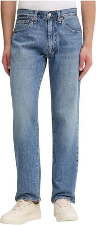 Levi's 555 Relaxed Straight Jeans - Heren - Regular Fit Jeans - Blauw - W36 L30 - Katoen - Jeans