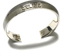 Celine Platinum 850 Band Ring (Pre-Owned)
