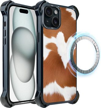 OEM Funda Ibizu Dropguard Ultra Para Iphone 15 Plus Con Magsafe, Dise&ntilde;o Call Of The Wild, Alpine Cow