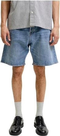 Jack & Jones Korte Broeken, Heren, Blauw, XL, Katoen, JJITony Jjoriginal Shorts