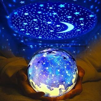 OEM L&aacute;mpara Proyector De Cielo Estrellado Para Ni&ntilde;os Con Universo Y Estrellas, Luz Nocturna Para El Dormitorio, Decoraci&oacute;n Luminosa Para Cumplea&ntilde;os - Crez