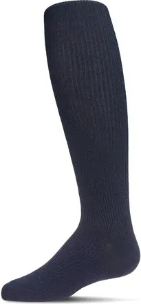 MeMoi Ribbed Basic Tights in Navy at Nordstrom, Size 12-24M