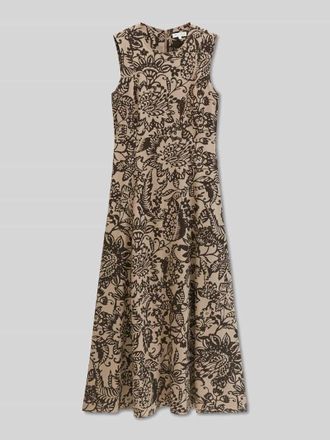 Marc O'Polo Freizeitkleid aus Viskose in Mittelbraun, Gr&ouml;&szlig;e 34