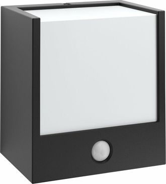 Philips MyGarden - Lampada led a parete per esterni 14x13 cm, 2700 k, 3,5 w, con sensore, nero 915004989101 - Philips