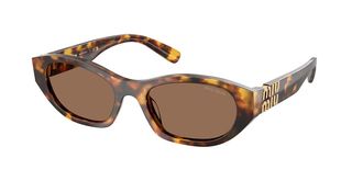 Miu Miu MUA03SF Asian Fit 14L60M Womens Sunglasses Tortoiseshell Size 53