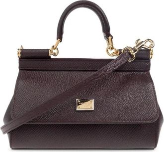 Dolce & Gabbana Dames, Tassen, Zwart, Maat: ONE Size Katoen