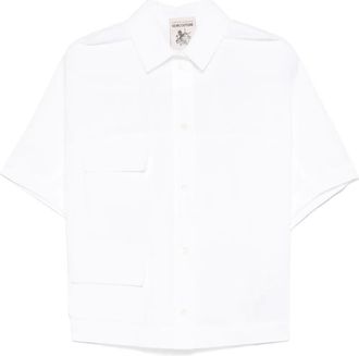 Semicouture Camicia in popeline - Bianco