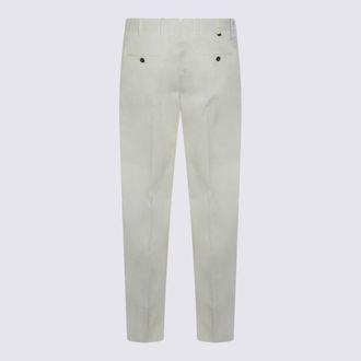 Pantaloni Torino Mens Trousers Bianco Co Se Ea