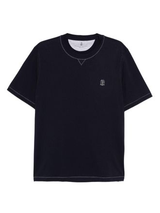 Brunello Cucinelli Brunello Cucinelli Logo Cotton T Shirt