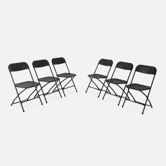 Sweeek Sillas Plegables Para Eventos, Set De 6