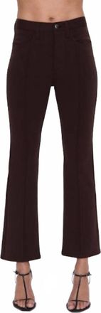 Pistola Denim Saskia High-Rise Pants In Mocha