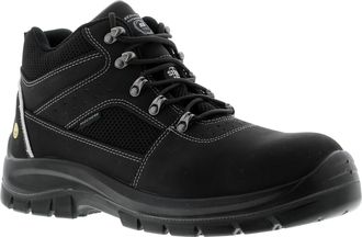 Skechers trophus letic Mens Safety Boots Puncture Resistant Sole black Nubuck - Size UK 11