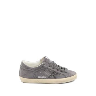 Golden Goose Sneakers, female, Gray, Size: 7 US Super Star Sneakers
