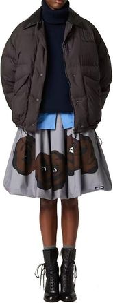 Miu Miu Womens Blue Cashmere Turtleneck Clothing