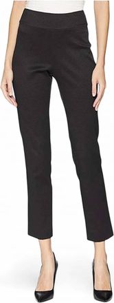 Krazy Larry Pique Straight Pant In Black