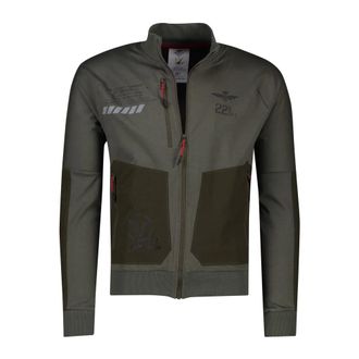 Aeronautica Heren, Sweatshirts & Hoodies, Groen, Maat: 4XL Katoen