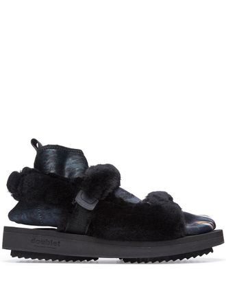 Doublet x Suicoke WAS-5abDB-F sandalen - Zwart