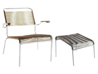 Schubiger M&ouml;bel Lounger + Hocker S&auml;ntis