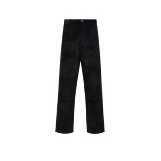 Moncler Corduroy Jogging Pants Black Size 46