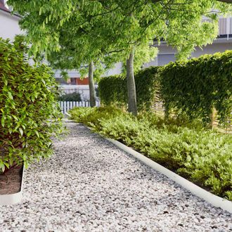 Berkfield Home Lawn Edgings 50 pcs White 10x103 cm Cold-rolled Steel in Black