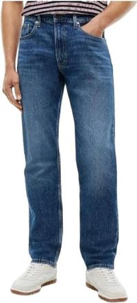 Tommy Hilfiger Slim-fit Jeans - Heren - Jeans - Blauw - Maat: W36 L32 Denim