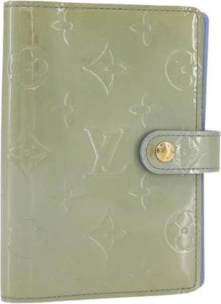 Louis Vuitton Pre-owned Accessories, female, Green, Size: ONE SIZE Pre-owned Day Planner Cover