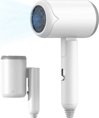 OEM Secador De Pelo Plegable, Secador De Pelo De Viaje Plegable De 1200 W, Secador De Pelo I&oacute;nico, 3 Configuraciones De Temperatura, Secador De Pelo De Vi