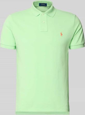 Polo Ralph Lauren Regular Fit Poloshirt aus reiner Baumwolle in Neon Gruen, Gr&ouml;&szlig;e XXL