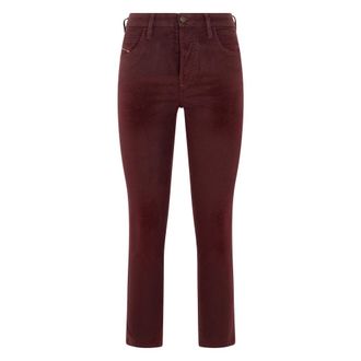 Diesel Skinny Jeans, female, Red, Size: W26 Slim Jeans