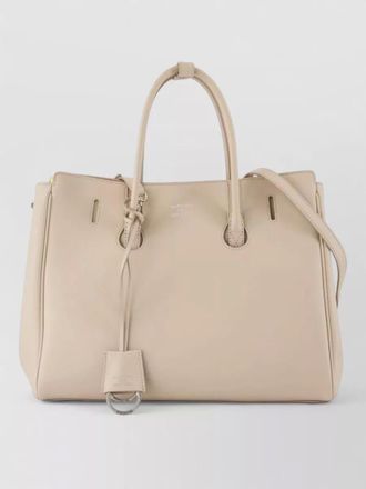 Balenciaga hampton small leather carry all tote