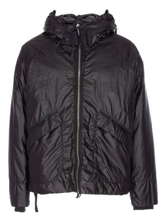 C.P. Company Lens-detail hooded jacket - men - Polyamide - M - Black