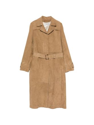 Golden Goose su&egrave;de trenchcoat