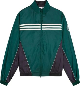 adidas Giacca con dettaglio a tre righe e zip - Verde