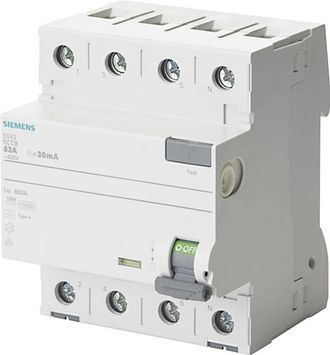 SIEMENS Interruptor Diferencial Siemens 5sv3344-6kk12 40 A 30 Ma