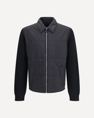 Prada Knit Jacket with padded front Male 46