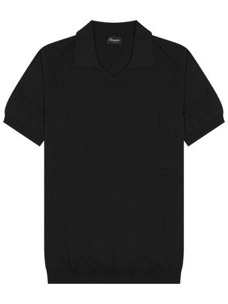 Drumohr Short-Sleeve Polo Shirt With Classic Collar