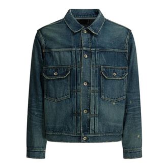 sacai Giacca in denim - - Jackets - Uomo - Blu - L