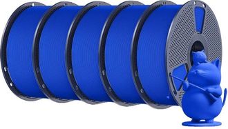 OEM Filamento Para Impresora 3d, Material Pla, Baja Contracci&oacute;n, Azul