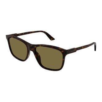 Gucci Sunglasses, male, Brown, Size: 55 MM Sunglasses
