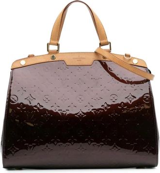 Louis Vuitton 1998-2025 Monogram Vernis Brea GM satchel - women - Leather - One Size - Red