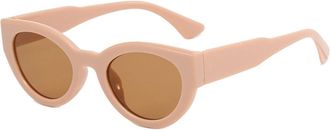 Generic Womens Outdoor Driving Sunglasses Mens Commuting Vacation Driving Sun Glasses(Beige)