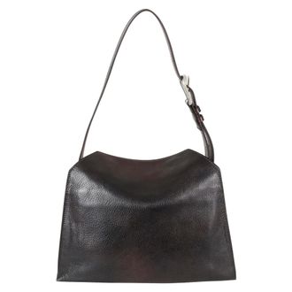 Orciani Borsa a spalla piccola in pelle Trinity Lagoon - - Bags - Donna - Marrone - ONE SIZE