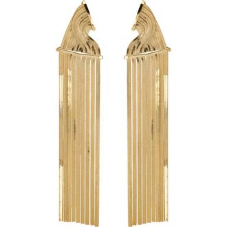 Lanvin Chain Earrings in Gold at Nordstrom